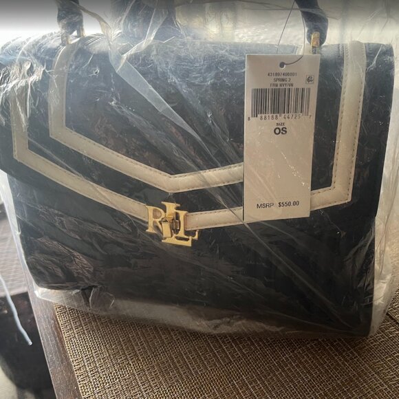 Ralph Lauren Medium Nappa Leather Farrah Satchel - Picture 4 of 7